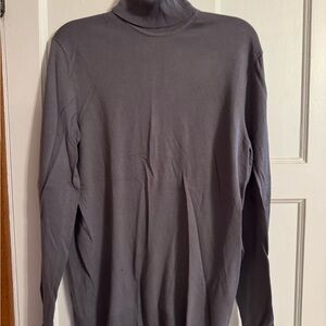 Alfani Men's Charcoal Turtleneck Sweater